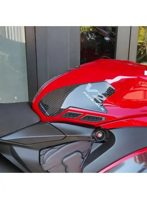 Adesivi resina Laterali serbatoio compatibili con Ducati Panigale V2 2020-2024