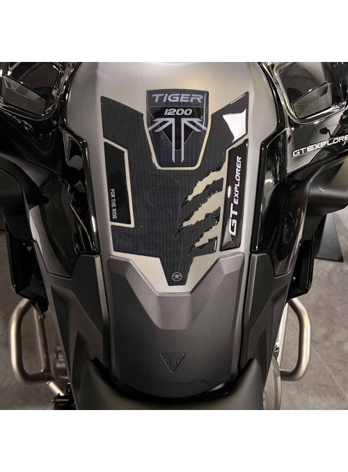 Adesivo Paraserbatoio moto compatibile con Triumph Tiger 1200 GT Explorer 2023-5