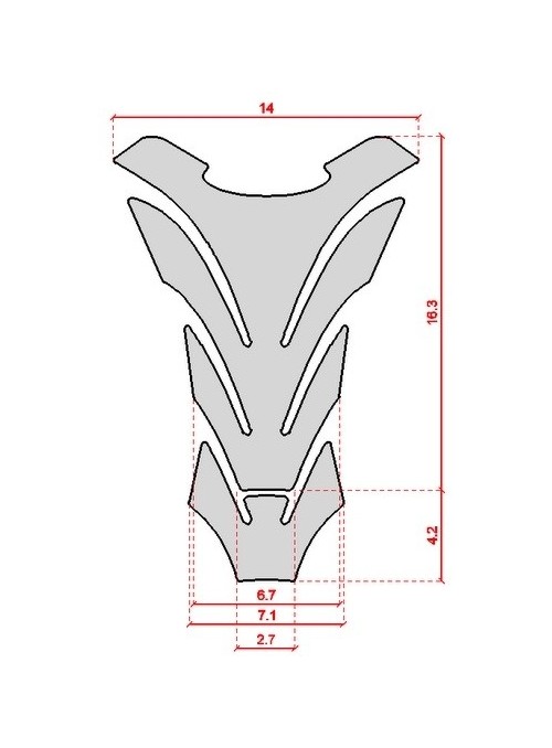 TANKPAD 3D AUFKLEBER SUZUKI...