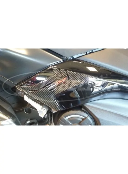 2 ADESIVI in GEL protezioni PIEDI PASSEGGERO compatibili x YAMAHA TMAX 530 2017-2020