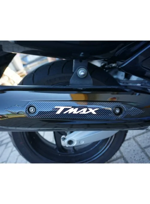 ADESIVO 3D PROTEZIONE MARMITTA TMAX 500-530 SCARICO per YAMAHA T MAX 2008-2016