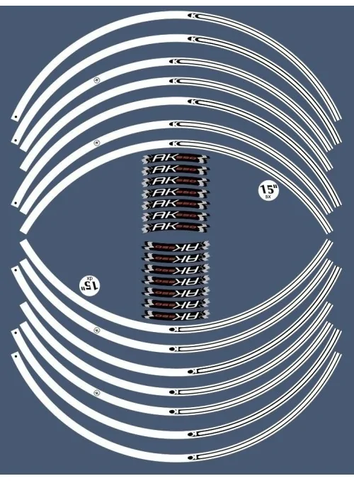 ADHESIVE STRIP KIT for RIMS...