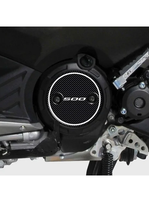 2 ADESIVI in resina 3D T MAX 500 compatibili per carter YAMAHA TMAX 2001-2011