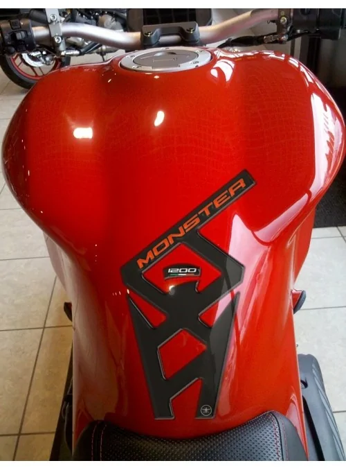 PARASERBATOIO PROTEZIONE SERBATOIO 3D compatibile per MOTO DUCATI MONSTER 1200