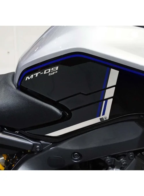 Adesivi 3D Protezioni Laterali moto compatibili con Yamaha MT-09 2024-2025