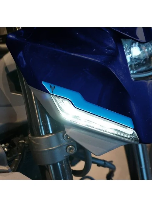 Adesivi 3D Protezione Muso Frontale moto compatibile con Yamaha MT 09 2024-25